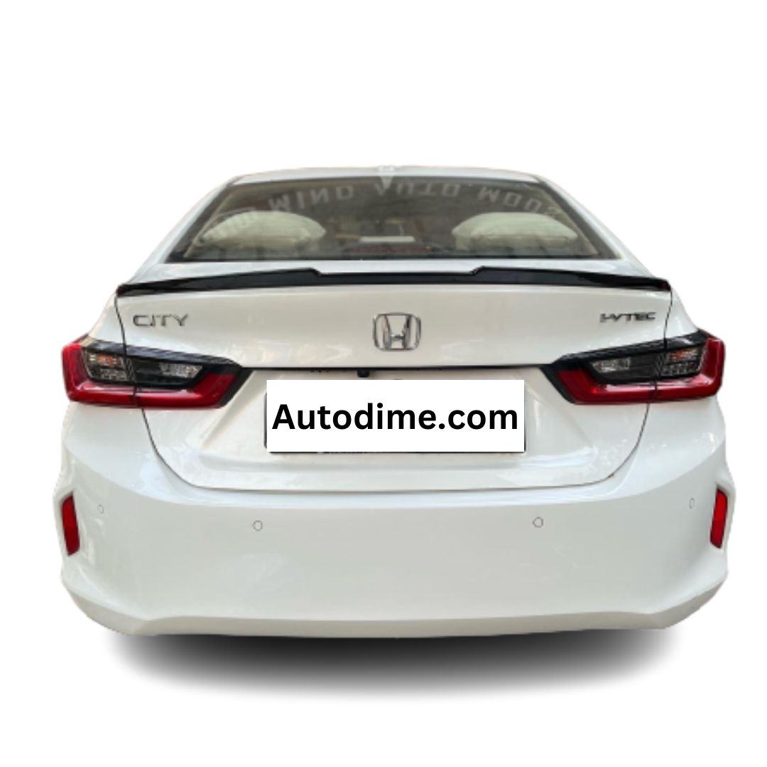 BMW Inspired Ducktail Lip Spoiler Glossy Black (ABS Quality) For New Honda City